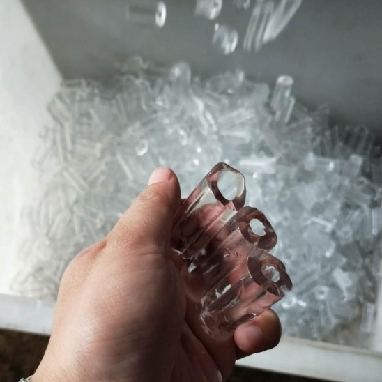China kilang 1 ton bertenang tube ais membuat mesin 